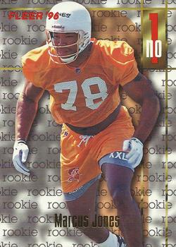 Maus Jones Tampa Bay Buccaneers 1996 Fleer NFL Rookie Card #163
